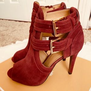 Michael Kors Blaze Open Toe Bootie